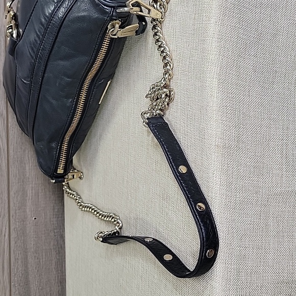 Rebecca Minkoff Black Leather Women's Crossbody Bag - Picture 4 of 12